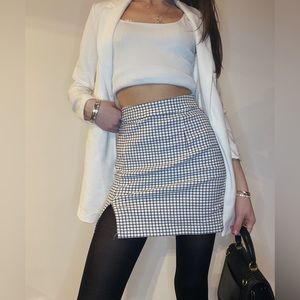 Garage black and white skirt
